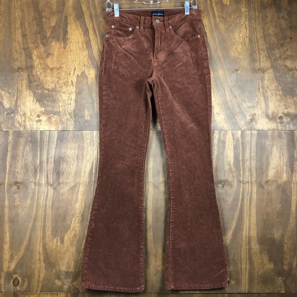 Lucky Brand Jeans Lucky Brand Womens Jeans Brown Corduroy Stevie